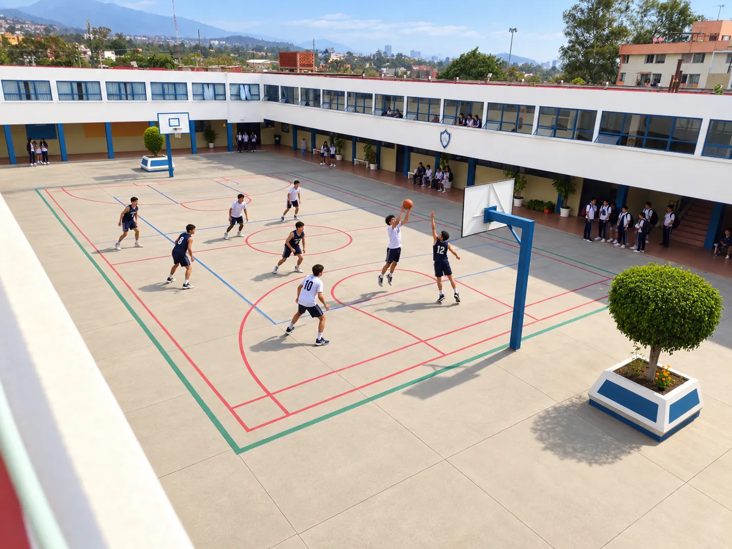 Basquetbol en el Colegio Oviedo Schönthal